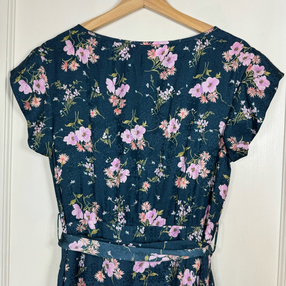 Rebecca Taylor Emilie Ruffled Silk Floral Dress - Picture 10 of 10